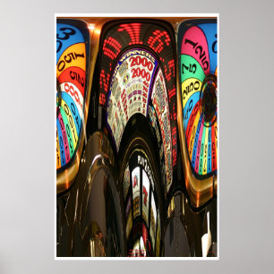 Affiche Machine à sous, Reno, Nevada