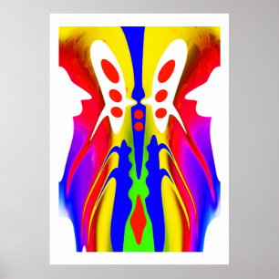 Affiche Machine art alien Imaginaire