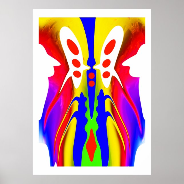 Affiche Machine art alien Imaginaire (Devant)