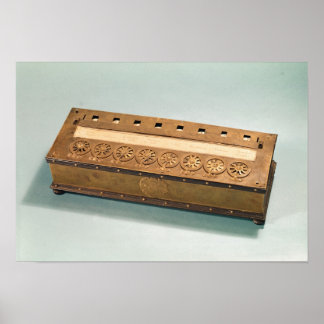 Affiche Machine de calcul inventée par Blaise Pascal