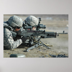 Affiche Machine Gunner Qualifications
