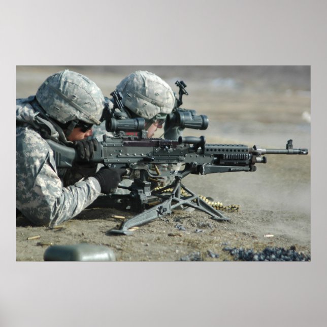 Affiche Machine Gunner Qualifications (Devant)