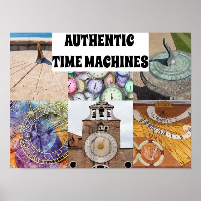 Affiche Machines à Temps Authentiques (Devant)