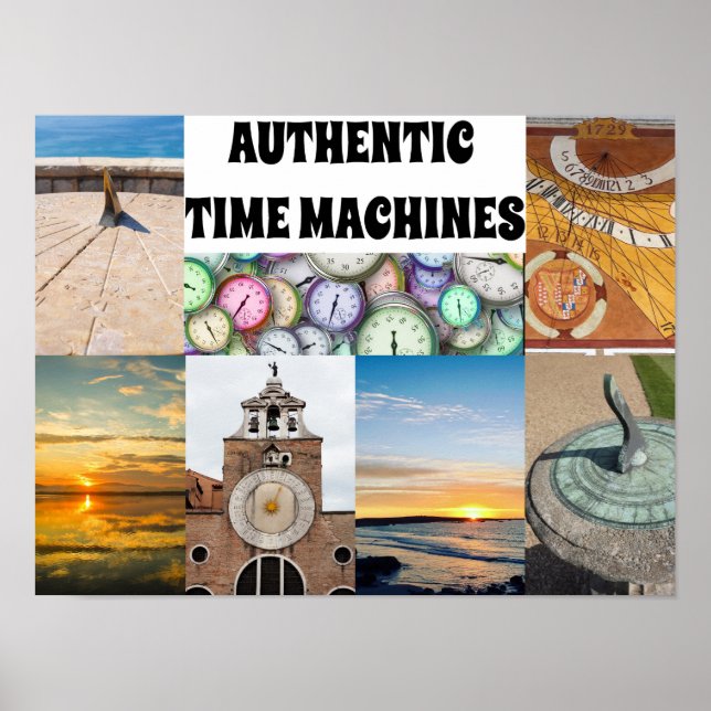 Affiche Machines à Temps Authentiques (Devant)
