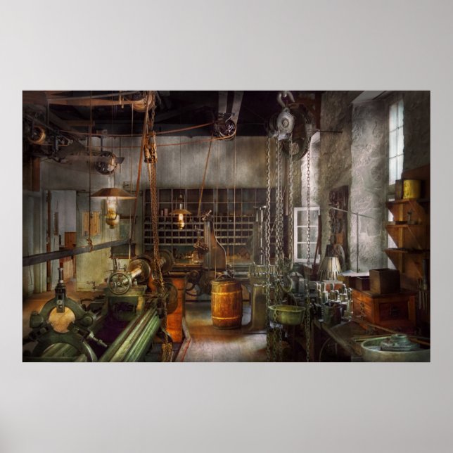 Affiche Machiniste - Tours - Paradis des Machinistes (Devant)