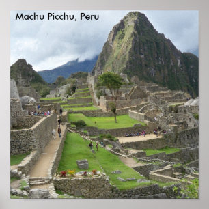 Affiche Machu Picchu