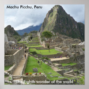 Affiche Machu Picchu