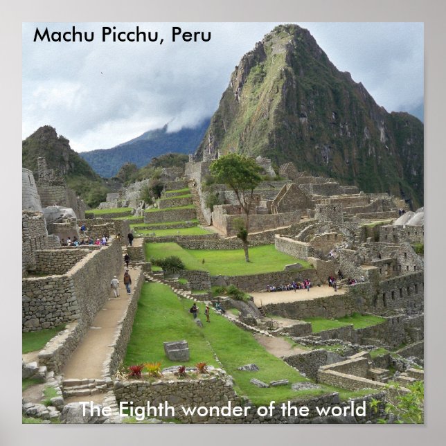 Affiche Machu Picchu (Devant)