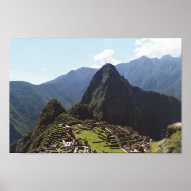 Affiche Machu Picchu (Devant)