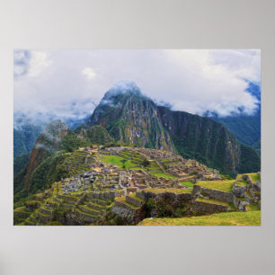 Affiche Machu Picchu Overlook, Pérou