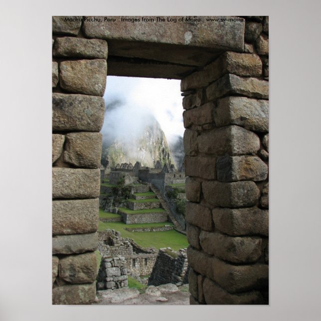 Affiche Machu Picchu, Pérou (Devant)
