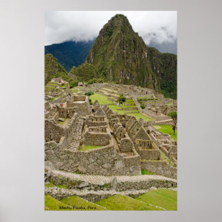 Affiche Machu Picchu, Pérou