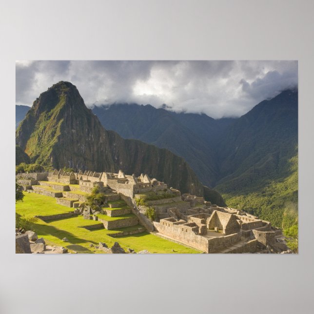 Affiche Machu Picchu, ruines anciennes, monde UNESCO 4 (Devant)