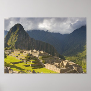 Affiche Machu Picchu, ruines anciennes, UNESCO monde 4