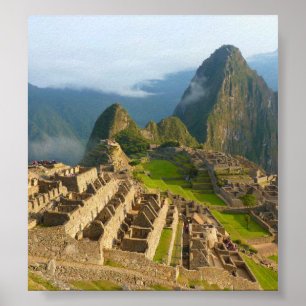 Affiche Machu Picchu ruins