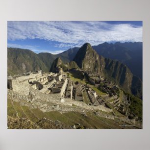 Affiche Machu Picchu, site de patrimoine mondial de