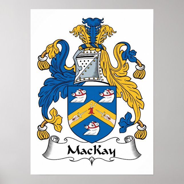 Affiche MacKay Family Crest (Devant)