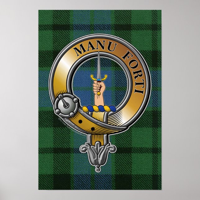 Affiche MacKay Tartan & Badge (Devant)