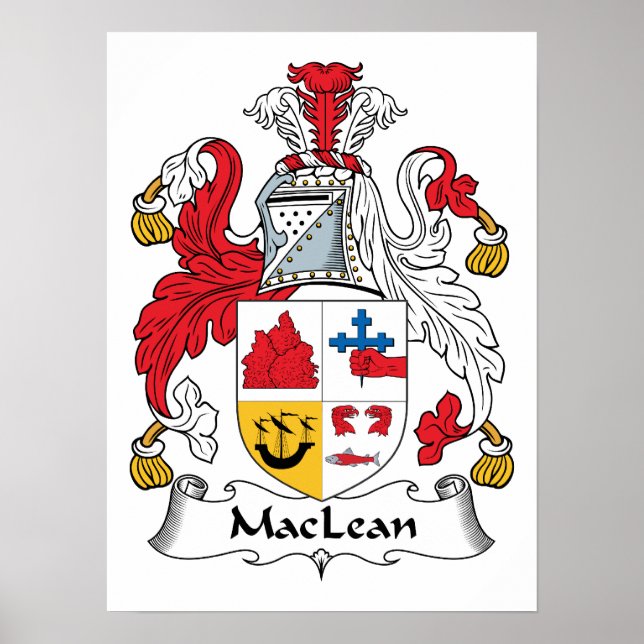 Affiche MacLean Family Crest (Devant)