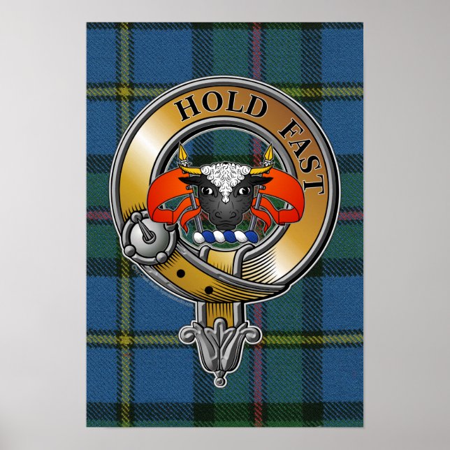 Affiche MacLeod Tartan & Badge (Devant)