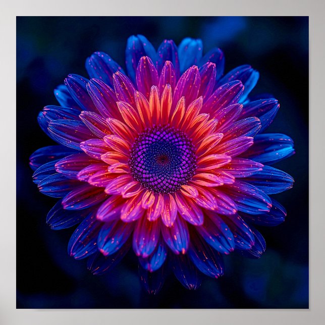 Affiche Macro Crystalline Cascade (Devant)