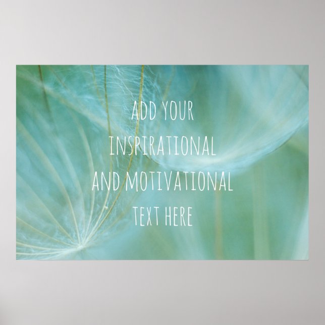 Affiche macro Dandelion (Devant)