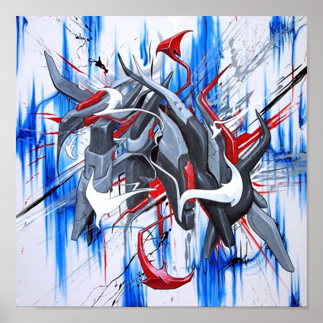 Affiche Macro Quantum Thought Affecter (Devant)