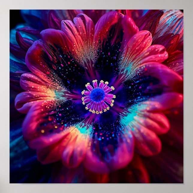 Affiche Macro Radiant Riot (Devant)