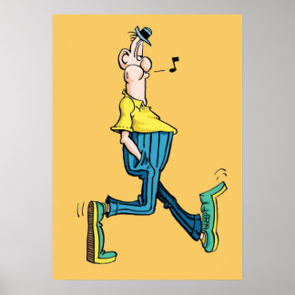 Affiche Mad Magazine Don Martin Sticker Masque