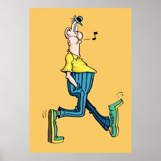 Affiche Mad Magazine Don Martin Sticker Masque (Devant)