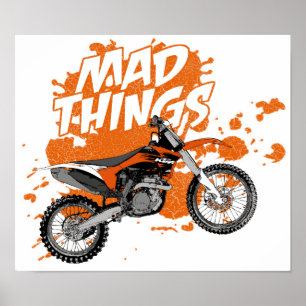 Affiche Mad moto team
