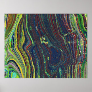 Affiche Mad Passion 1 Sauvages Grandes Taches Abstraites I