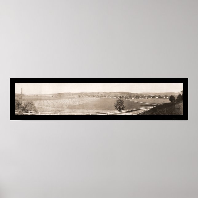 Affiche Mad River Valley Ohio Photo 1913 (Devant)