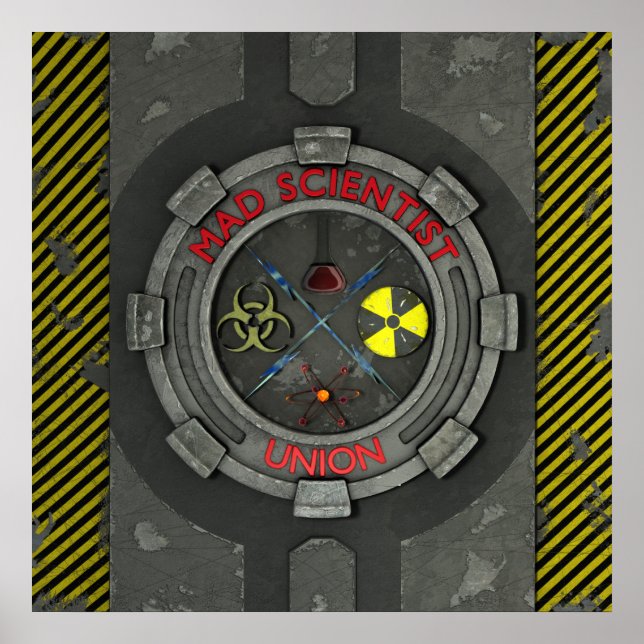 Affiche Mad Scientist Union (Devant)