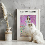 Affiche Mada Primavesi par Gustav Klimt Art Vintage Nouvea<br><div class="desc">Cette affiche captivante capture l'essence du chef-d'oeuvre Art Nouveau de Gustav Klimt,  "Portrait de Mäda Primavesi". Plongez-vous dans les délicats motifs floraux qui définissent le style iconique de Klimt. Apportez une touche d'élégance viennoise à votre maison avec cette affiche d'inspiration vintage.</div>