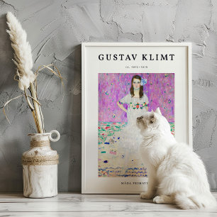 Affiche Mada Primavesi par Gustav Klimt Art Vintage Nouvea
