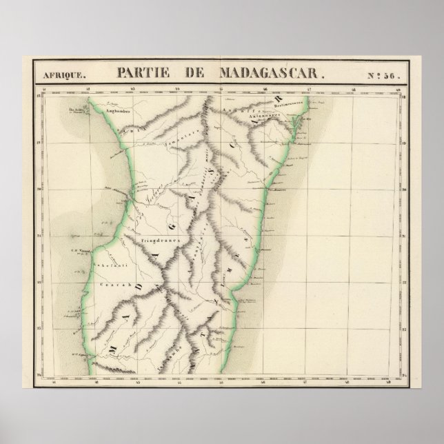 Affiche Madagascar Afrique 56 (Devant)