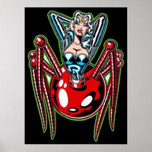 Affiche Madam Mechanism™/Mecha Spider
