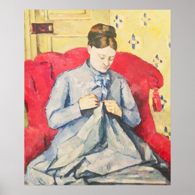 Affiche Madame Cezanne couture (Devant)