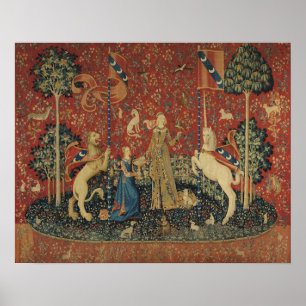 Affiche Madame et la licorne : 'Taste