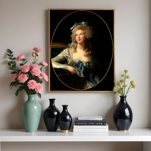 Affiche Madame Grand par Elisabeth Louise Vigée Le Brun (Créateur téléchargé)