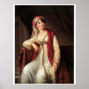 Affiche Madame Grassini au rôle du Zaïre