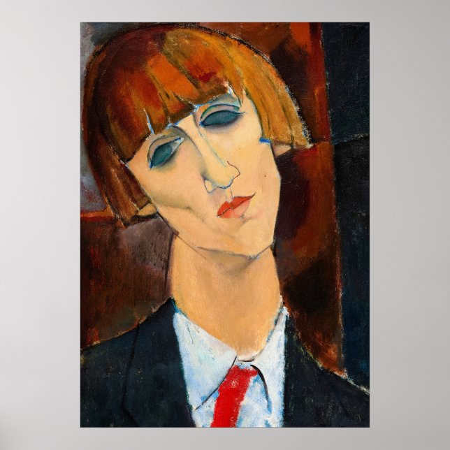 Affiche Madame Kisling, 1917 par Amedeo Modigliani (Devant)
