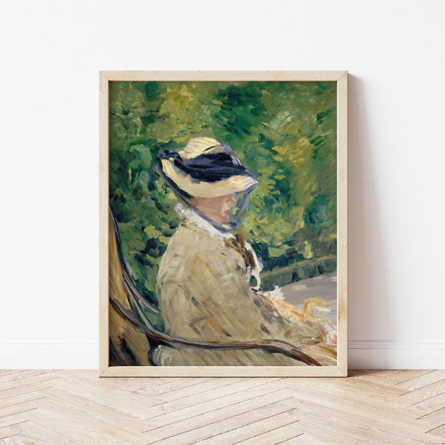 Affiche Madame Manet | Édouard Manet (Créateur téléchargé)