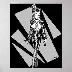 Affiche Madame Mars™/Ombres