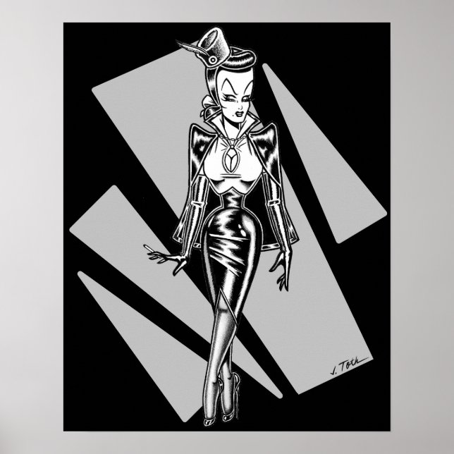 Affiche Madame Mars™/Ombres (Devant)