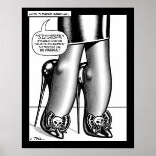 Affiche Madame Mars™/talons hauts