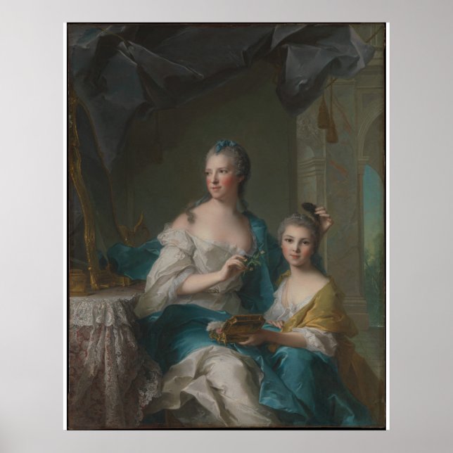Affiche Madame Marsollier et sa fille (Devant)