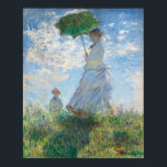 Affiche Madame Monet et son fils<br><div class="desc">Madame Monet et Son Fils par Claude Monet (1875).</div>
