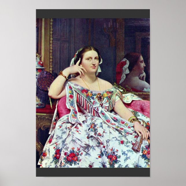 Affiche Madame Paul-Sigisbert Moitessier Née Marie-Clotild (Devant)